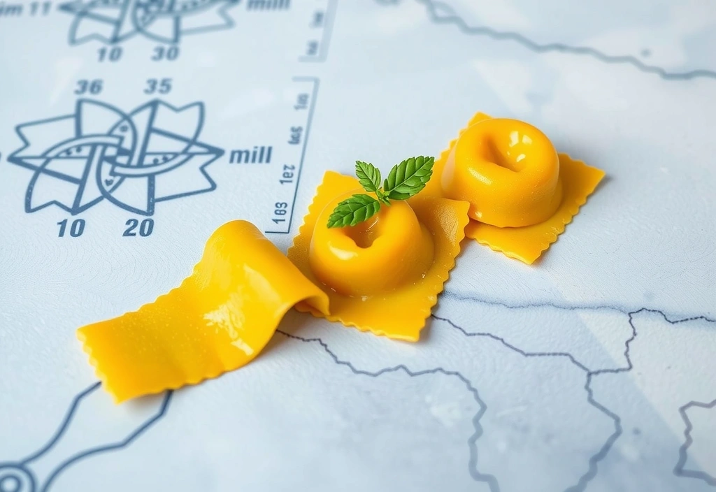 Disegno tecnico pasta